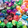 7 шт./лот, многогранные игральные кости из смолы D&D D4 D6 D8 D10 D% D12 D20, многогранные игральные кости TRPG, настольные игры