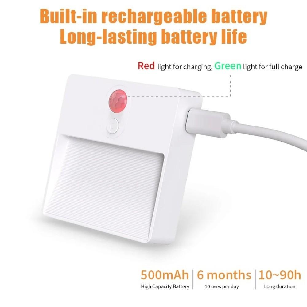 Smart Motion Sensor Bedroom Lights Adjust Wardrobe Stairs Lighting Decoration Night Light  Kitchen