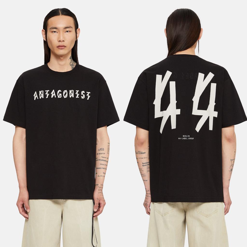 25ss 44 LABEL GROUP Футболка Европейский бренд Gemary Berlin Quarter Мужская Женская Унисекс Короткий рукав Высокое качество Уличная одежда Футболки