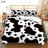 Vintage Animal Texture Leopard Print Bedding Set Soft and Comfortable Down Quilt Cover Set 3-piece Kids Quilt Cover Set