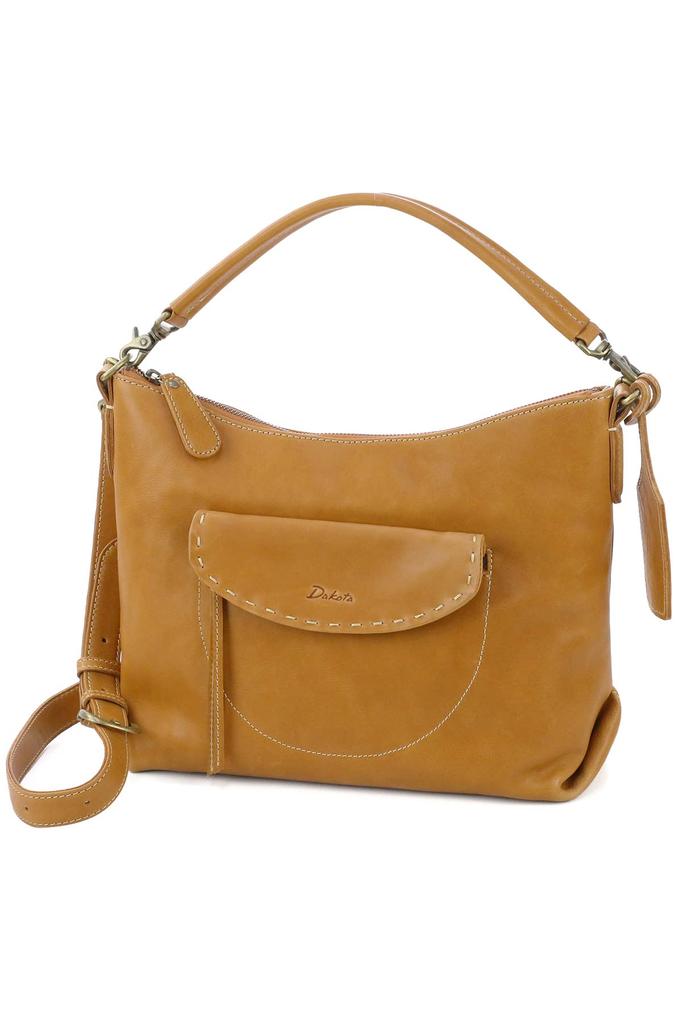 Shoulder Bag Genuine Leather Charlotte 1033665 Camel [Dakota] Women's DA-1033665-45