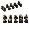 10pcs M4 M5 M6 Motorcycle Windshield Windscreen Screws Bolts Nut Universal Rubber Well Nuts Fastener Screw