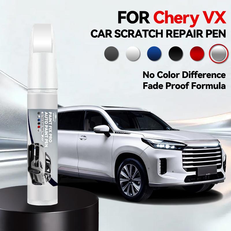 For Chery VX 1990-2026 Paint Repair Pen Touch Up Scratch Remover DIY Auto Accessories Black White Silver Gray Blue Red