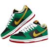 Nike Dunk SB Low top Skateboard Shoes Mens Black Green 313170-008