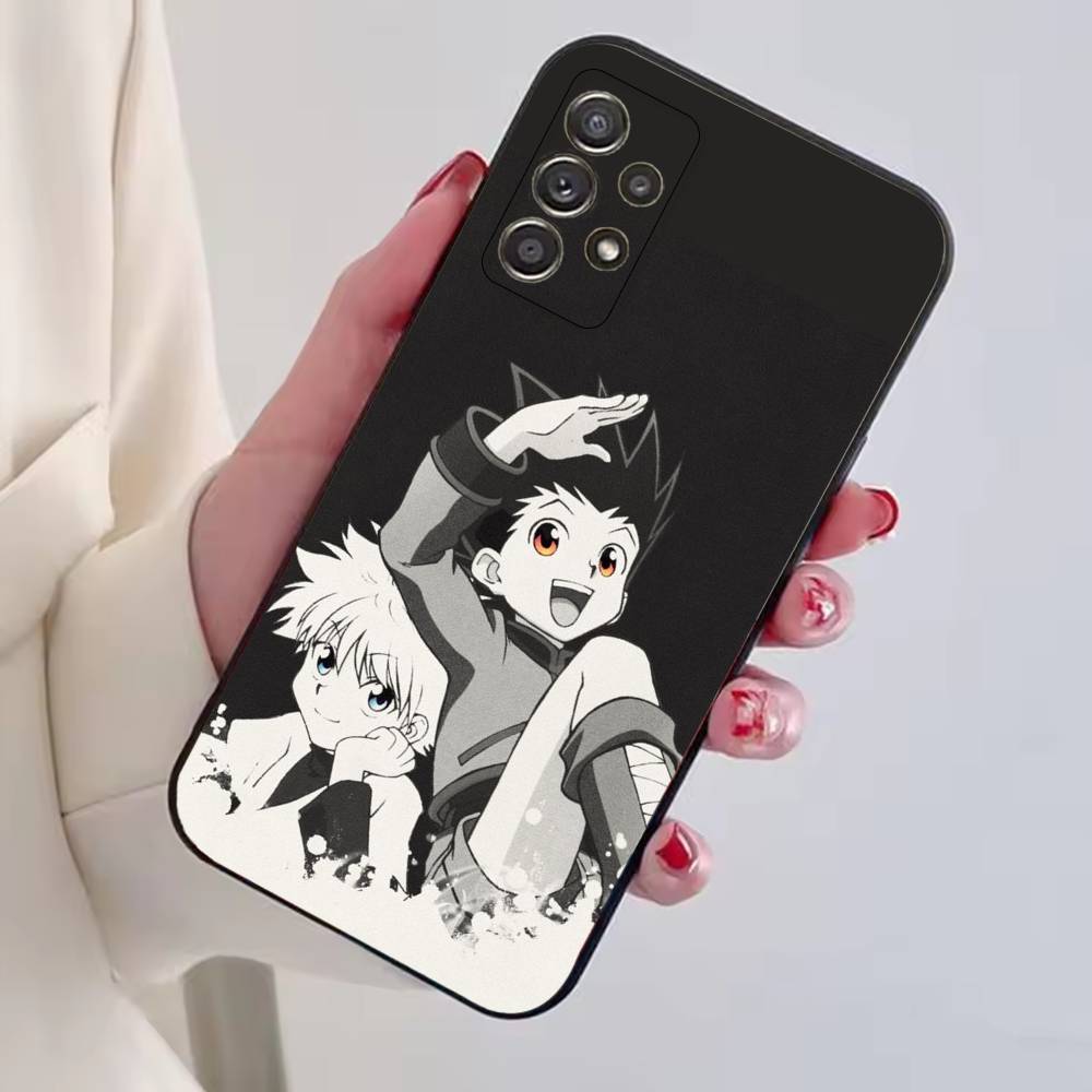 H-Hunter X Hunter Anime Phone Case For Samsung S25,S24,S21,S22,S23,S30,Ultra,S20,Plus,Fe,Soft Silicone Black Cover