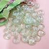 100 шт. ожерелье акриловые модные серьги ювелирные аксессуары изготовление ювелирных изделий браслеты 10,8*12,2 мм DIY лепестковые бусины капли воды