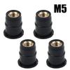 4 шт. Гайки для лобового стекла 5 мм Демпфер Простая установка Крепление M5
