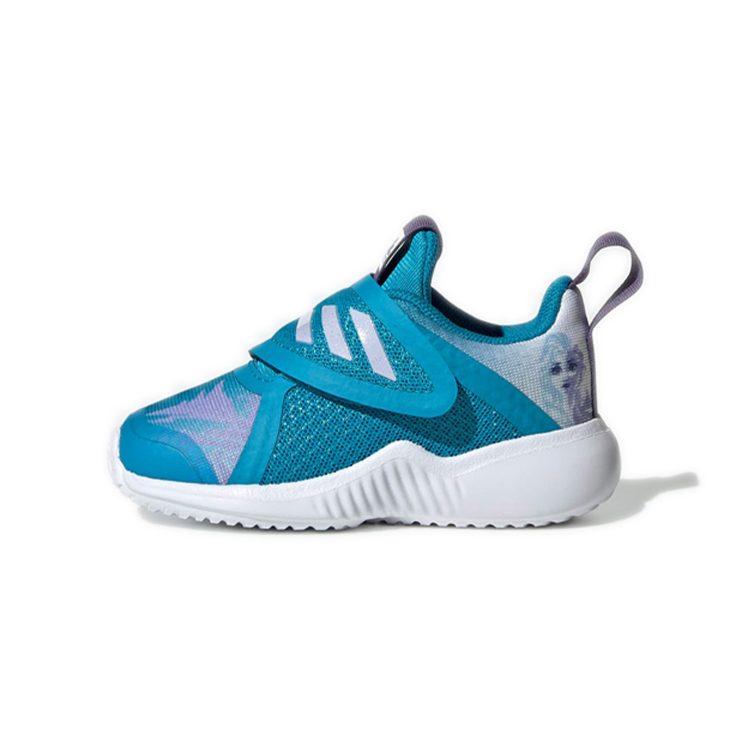 adidas Fortarun Нескользящие Легкие Низкие Детские Кроссовки Синие Для Младенцев И Малышей EF9747