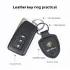 For Alfa Romeo 2026 Hot Sticker Leather Car Keychain Logo Styling Key Chain Rings Auto Accessorie For Alfa Romeo 4C 159 166 Spid