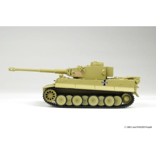 PLATZ Girls & Panzer 1/64 Серия радиоуправляемых боевых танков Tiger I Академия девушек Куромориминэ Электрическое радиоуправление GPRC-2