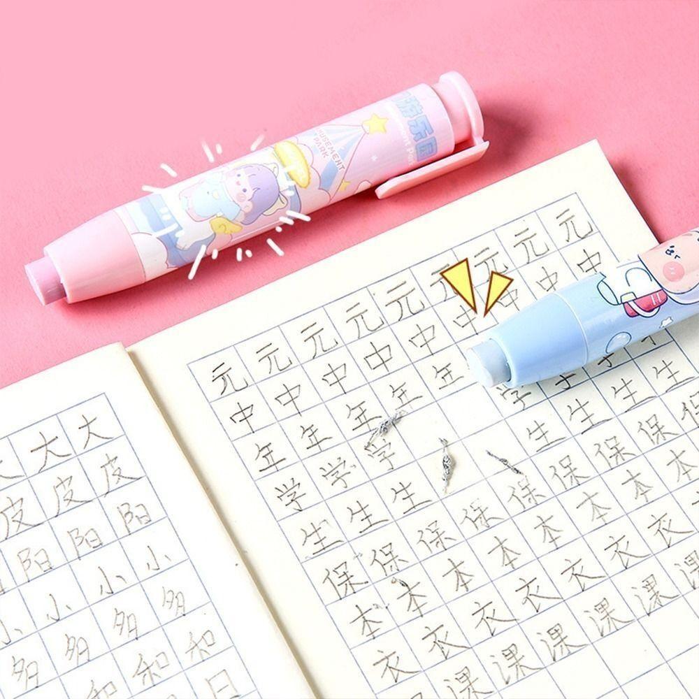 Резиновый пресс-ластик со сменными блоками Ластик Новый Ластик для стирания карандаша