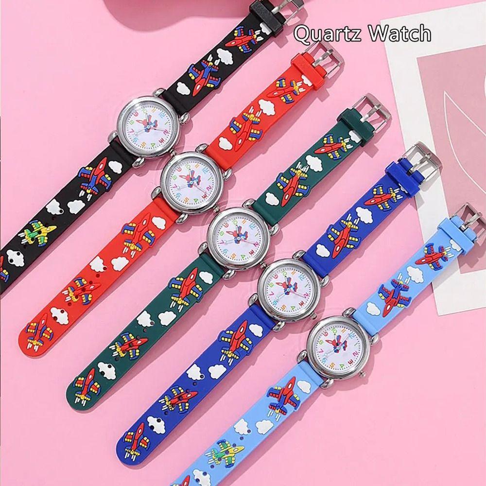 Повседневные кварцевые часы Простые наручные часы Высококачественные электронные часы для детей