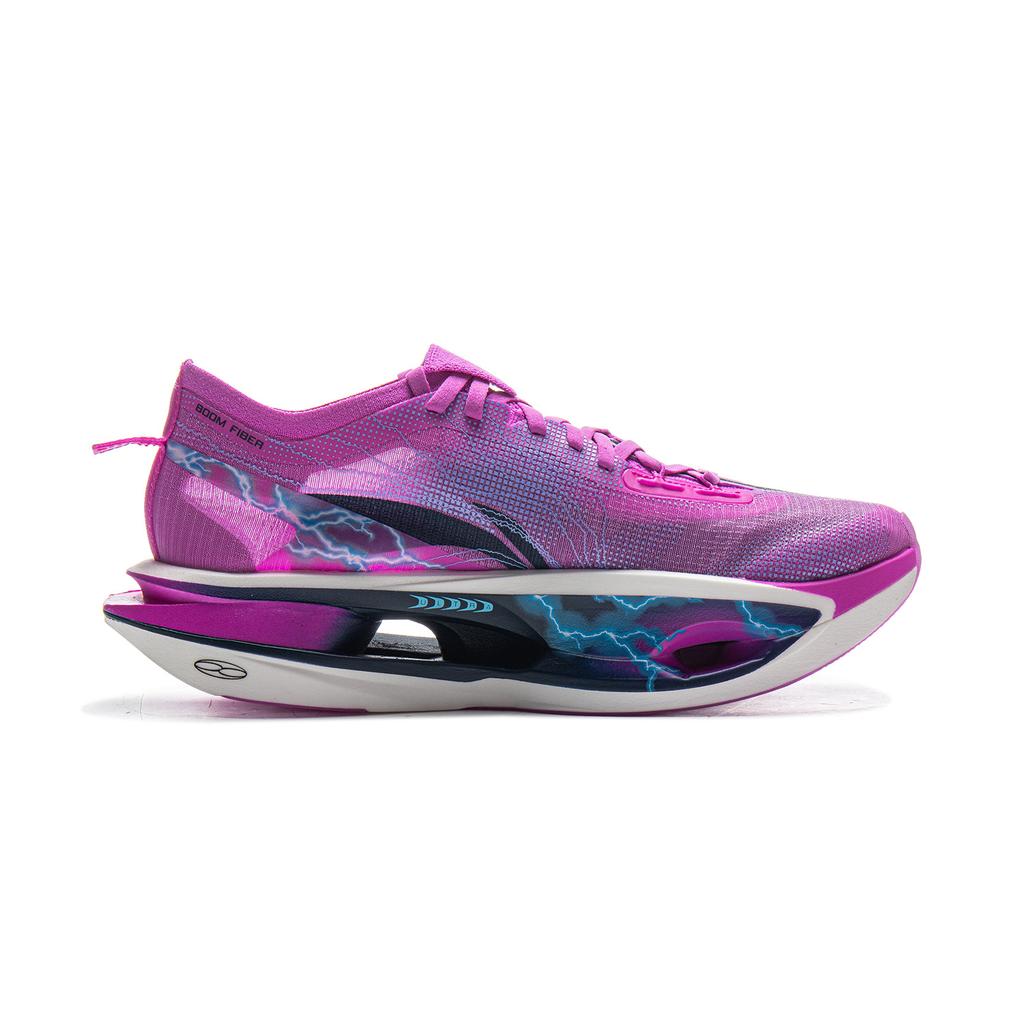 Кроссовки для бега Li Ning Feidian 5 Ultra Super Technology Carbon Plate унисекс, фиолетовые ARMV005-3