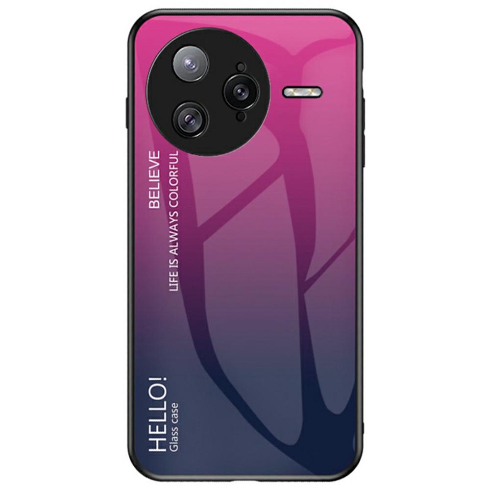 For Xiaomi Poco F7 Ultra 5G/Redmi K80 Pro 5G Case Anti-Scratch Tempered Glass+PC+TPU Phone Cover