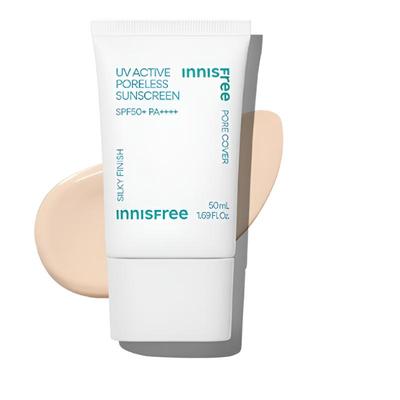 Новый УФ-активный солнцезащитный крем без пор SPF50+ PA++++ 50 мл