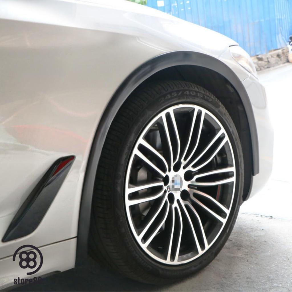 Store88 Универсальный расширитель крыла Molle Арка автомобиля 4,9 фута (1,5 м) Черный набор из 2 шт.