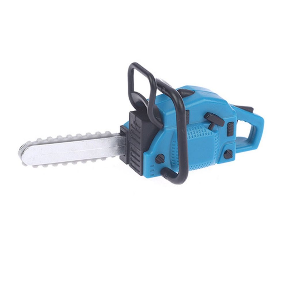 1:12 Miniature Chain Saw Doll Accessories Dollhouse Lawn Mower Gift Simulation Gardening Tool  Toy