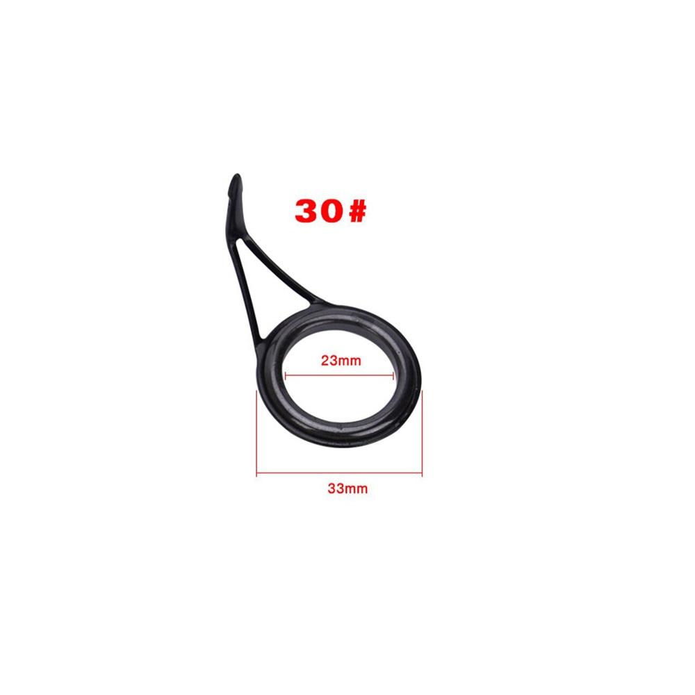1 шт. Кольцо-кончик для удилища, набор для ремонта кольца-кончика удилища, Рыболовные снасти 6# 8# 10# 12# 16# 20# 25# 30#