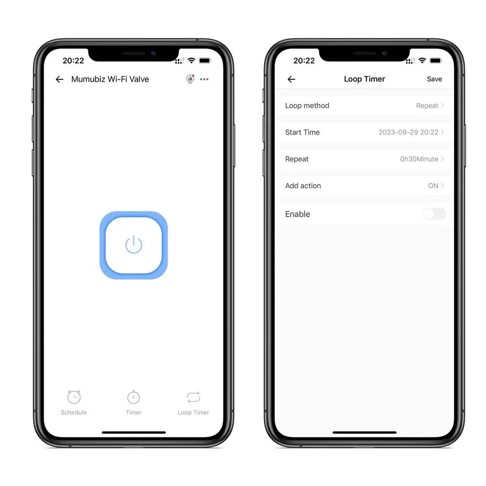 eWelink APP WiFi Smart Valve DN15 /DN20 /DN25 Smart Water / Gas Shutoff Automated Ball Valve Wireless Control Alexa Compatible