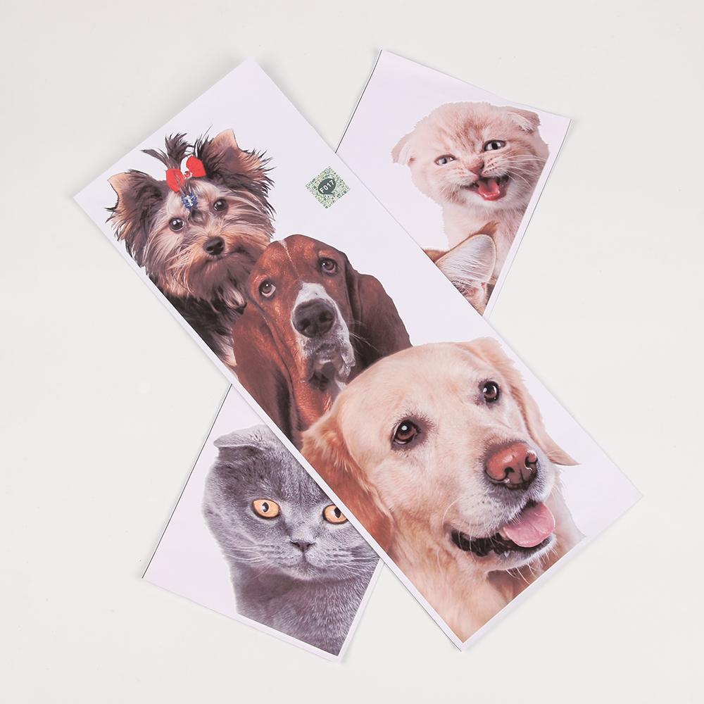 1шт DIY украшения для холодильника настенное искусство собака 3D наклейка на стену смешные животные настенные обои