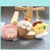 Cherry Chicken Pendant Plush Toy Keychain Stuffed Animal Accessory Teens For