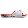 Унисекс сандалии Air Jordan Hydro 3 Fire Red Белый/Огненно-красный/Огненно-красный/Технический серый 854556-116