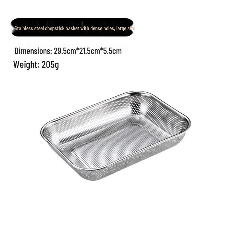 Stainless Steel Kitchen Cabinet with Draining Chopstick and Spoon Holder