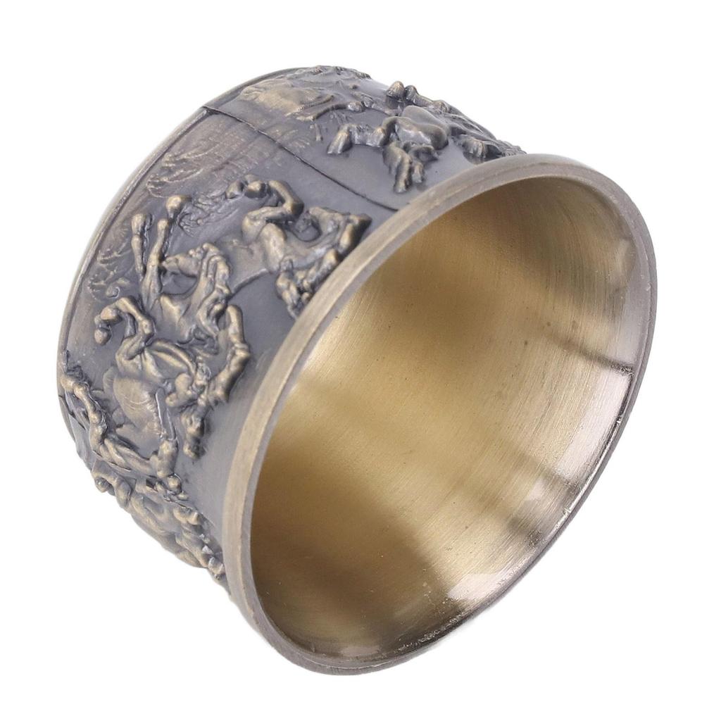 Бокал для вина ручной работы в стиле ретро-бронзы с узором «Лошадь к успеху»