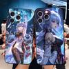 Мягкий чехол для телефона Genshin Impact Гань Юй для iPhone 16 16E 17 Air 15 Pro Max 14 Plus 13 Mini 11 12 7 Черная задняя крышка