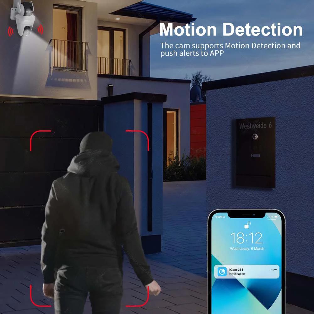 5K 10MP Wifi IP камера 10-кратный зум с двумя объективами наружная PTZ камера безопасности автоматическое отслеживание умный дом CCTV камера 360° видеонаблюдение