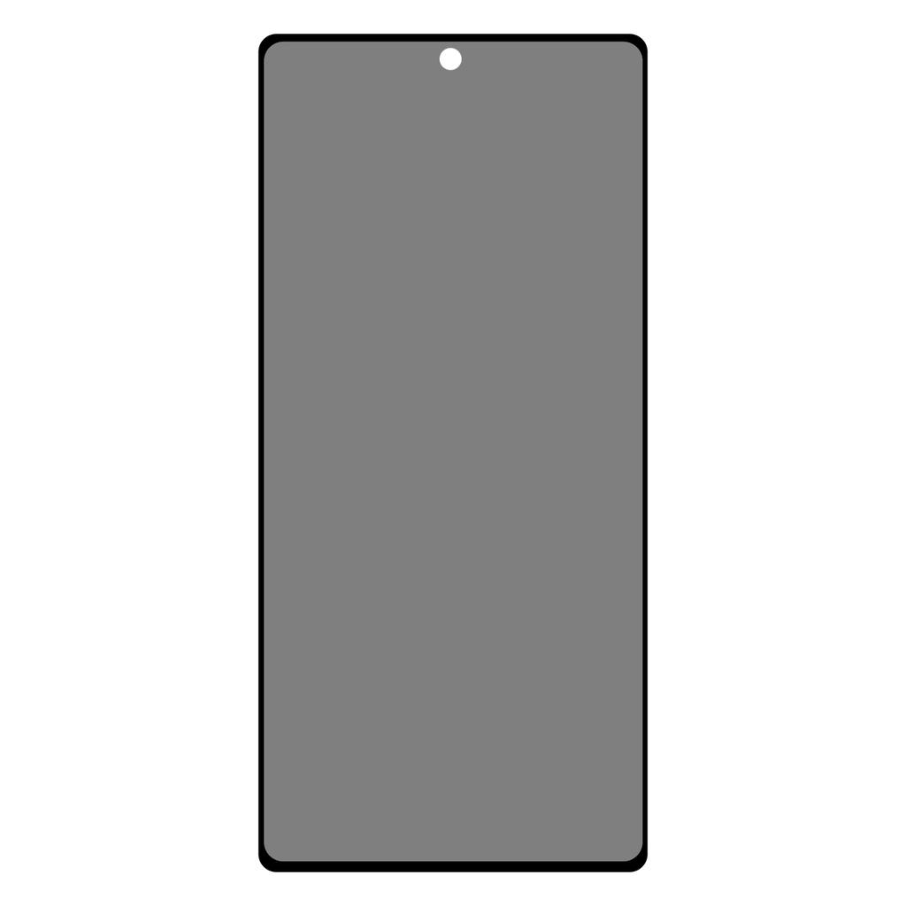 For Realme 12 Pro 5G/12 Pro+ 5G Privacy Screen Protector Side Glue Tempered Glass Film Curved Edges