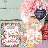 6pcs Colorful Mother's Day Gift Boxes Cartoon Gift Packaging Boxes  Home Party Decor