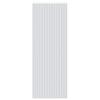 Wall Mounted Cabinet White 33 x 34.5 x 90 cm Particleboard