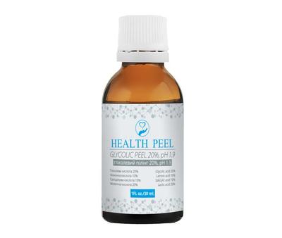 Glycolic peel 20% pH 1.9, 30ml.
