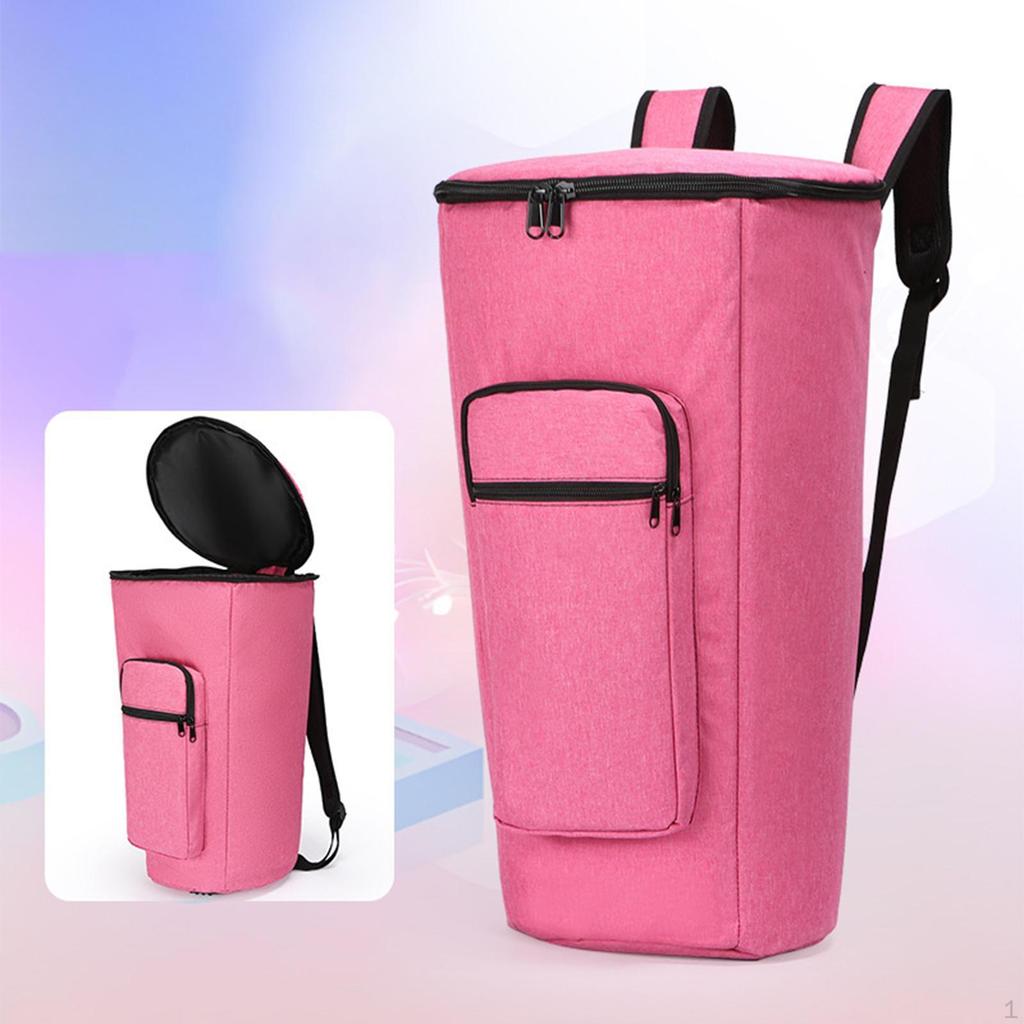 Сумка Чехол для африканского барабана Аксессуар для музыкального инструмента Пылезащитный Удобный Молния с карманом