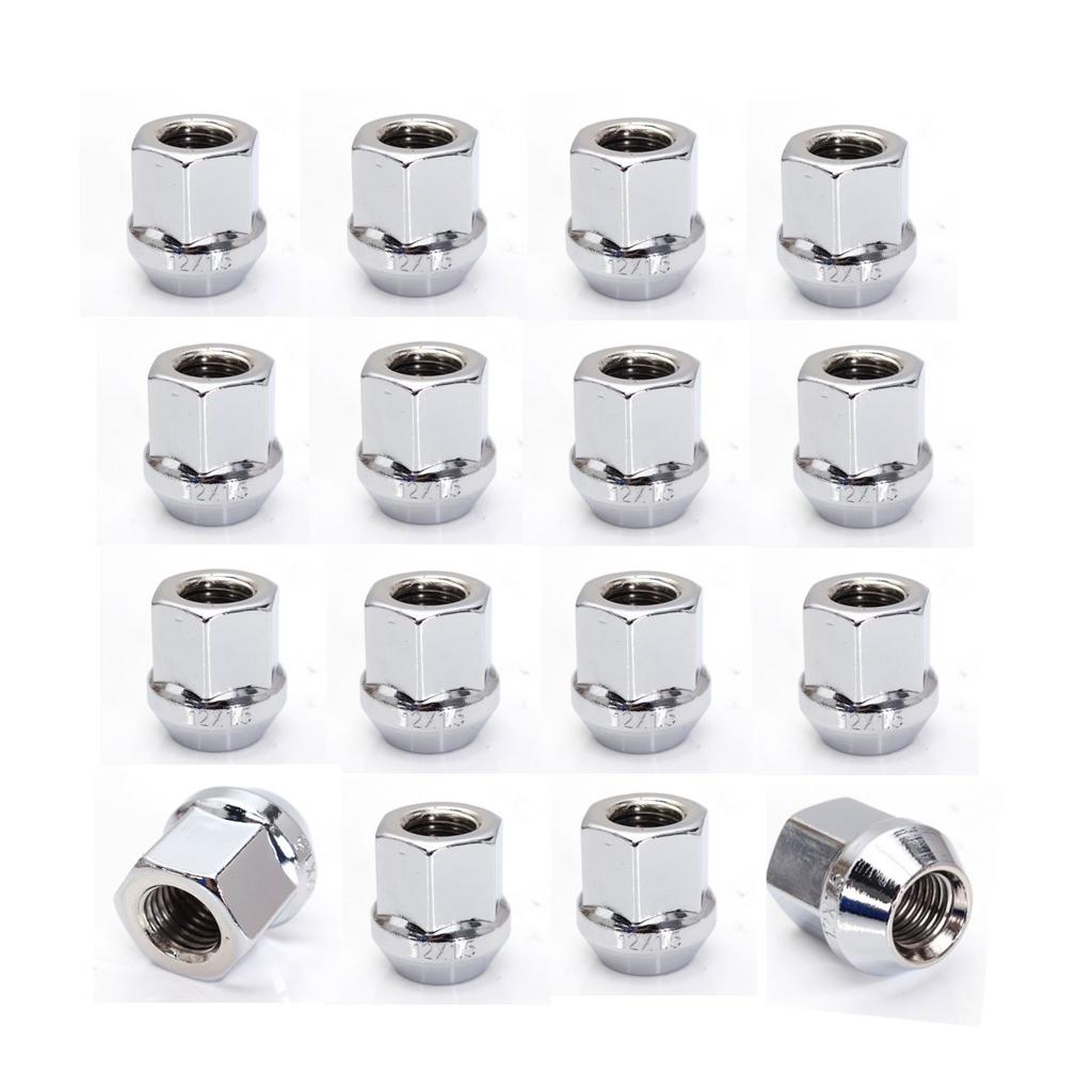 4/16X M12x1.5 19mm Hex Nut Alloy Open Wheel For Ford FIESTA Cougar for Focus KA 2003 2004 2005 Kuga Mondeo 1996 - 2000