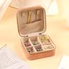 Ретро Портативная Пробковая Шкатулка для Ювелирных Изделий для Серёг, Колец и Ожерелий