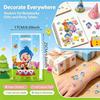 Cartoon Clown Characters Gift Bags Stickers Combination Set for Durable Disposable Premium Birthday Party Favorite Gifts 5