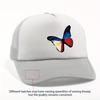 Philippine Flag Butterfly Trucker Hat Adjustable Mesh Back Baseball Cap Casual Summer Headwear