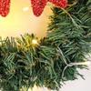 Exquisite Christmas Wreath Artificial Xmas Tree Garland Window Hanging Decor  Home Decoration