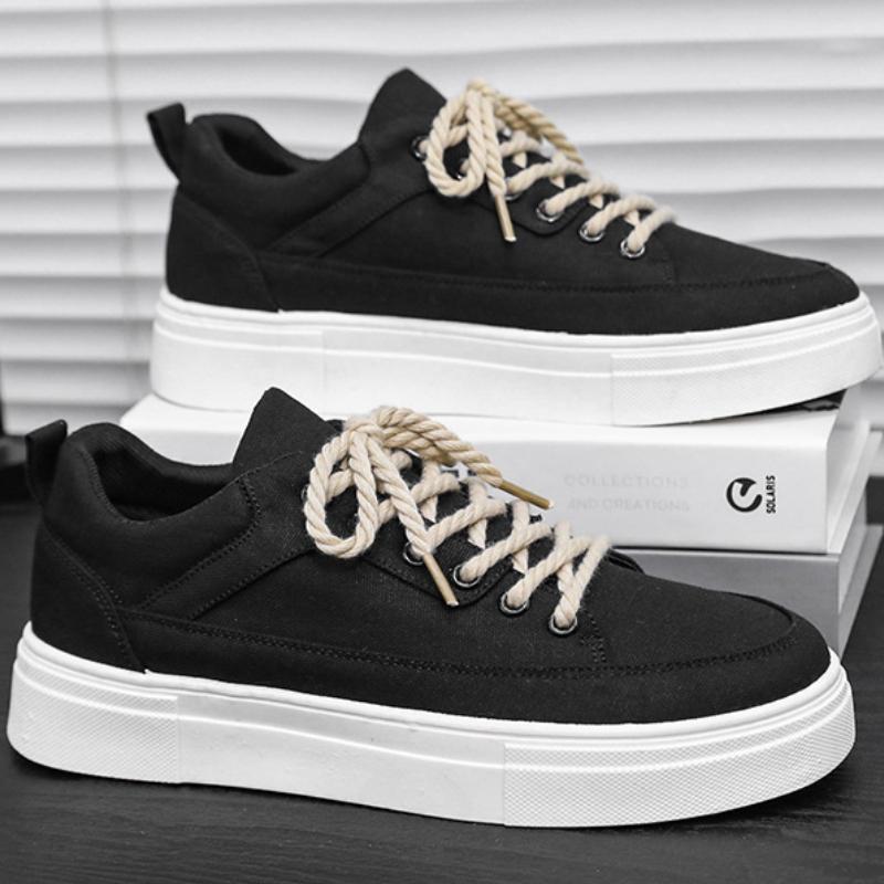 Модные парусиновые туфли на платформе со шнуровкой для мужчин, летние спортивные мужские кроссовки для бега, кроссовки, мужская повседневная обувь Zapatillas Hombre