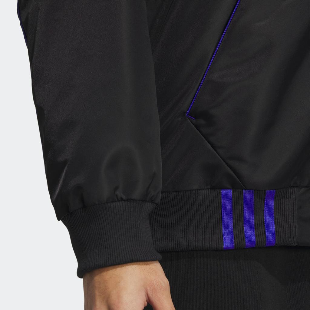 Adidas Neo Logo Print Drawstring Hoodie Men Tops Black IK3419