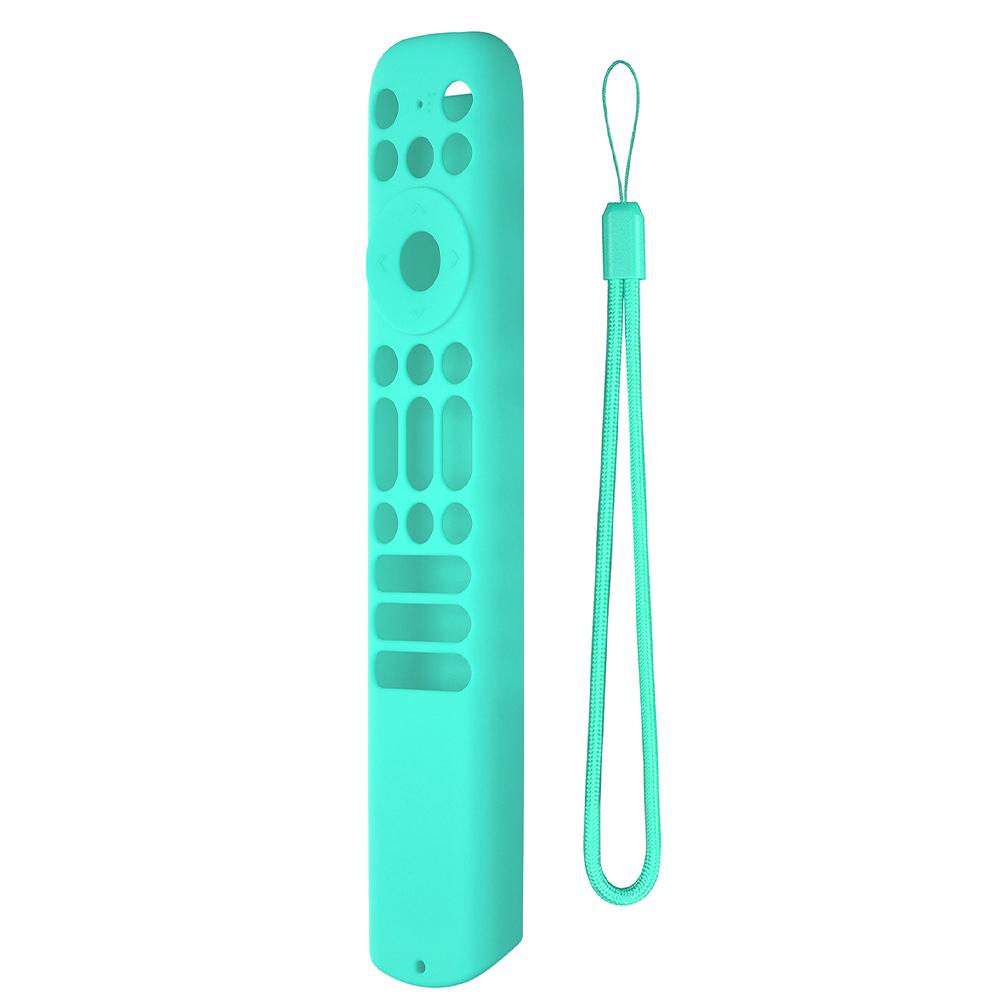 Silicone Cover with Lanyard for TCL RC813 FMB1/RC902V FMR1/RC923 Voice Remote Protective Case Shockproof Television Remote Cover