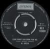 7inch Record AL GREEN - Look What You Done For Me HLU10369 LONDON RECORDS 1972 UK Soul/Funk Used