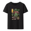 Creative Force Graphic Tshirt Funny Tee Casual Print Hipster Summer Clothes For Unisex Clothing Street Fashion Breathable Loose