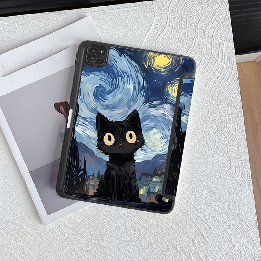 Чехол для планшета для iPad Pro 11-го 10-го 9-го 8-го 7-го 12,9 дюйма Pro 2025 Air 4 5 M3 M2 1 2 M4 11 дюймов Mini 6 7 Держатель Чехол Мультяшный