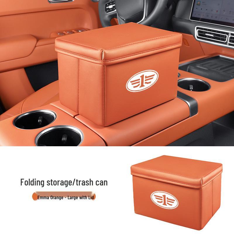 Car Storage Boxes/Folding Trash Cans for FAW Weizhi V2/V5, Xiali N5/N7, Junpai D50/A70