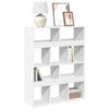 VidaXL Bookcase White 100x33x125.5 Cm Engineered Wood 3309357
