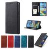 Simple Flip Case for Samsung 14 and Apple 15 - Leather Wallet Card Protective Cover for Business.