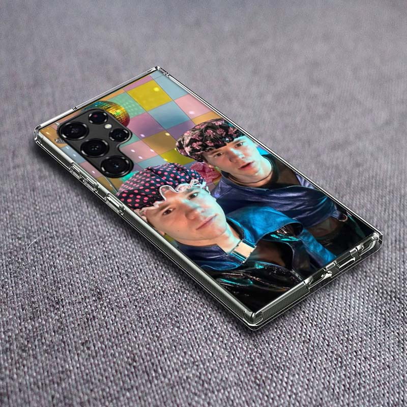 Marcus And Martinus Music Phone Case For Samsung Galaxy S24 S23 S21 S20 FE S22 S26 Ultra S25 Edge S10 Plus Cover Clear TPU Capa